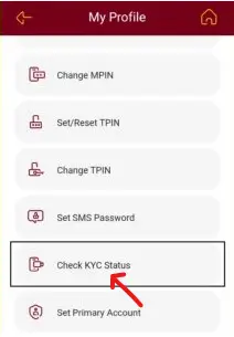 check kyc par click kare