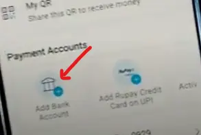 bina atm ke paytm chalne ke liye add bank account par clik kare