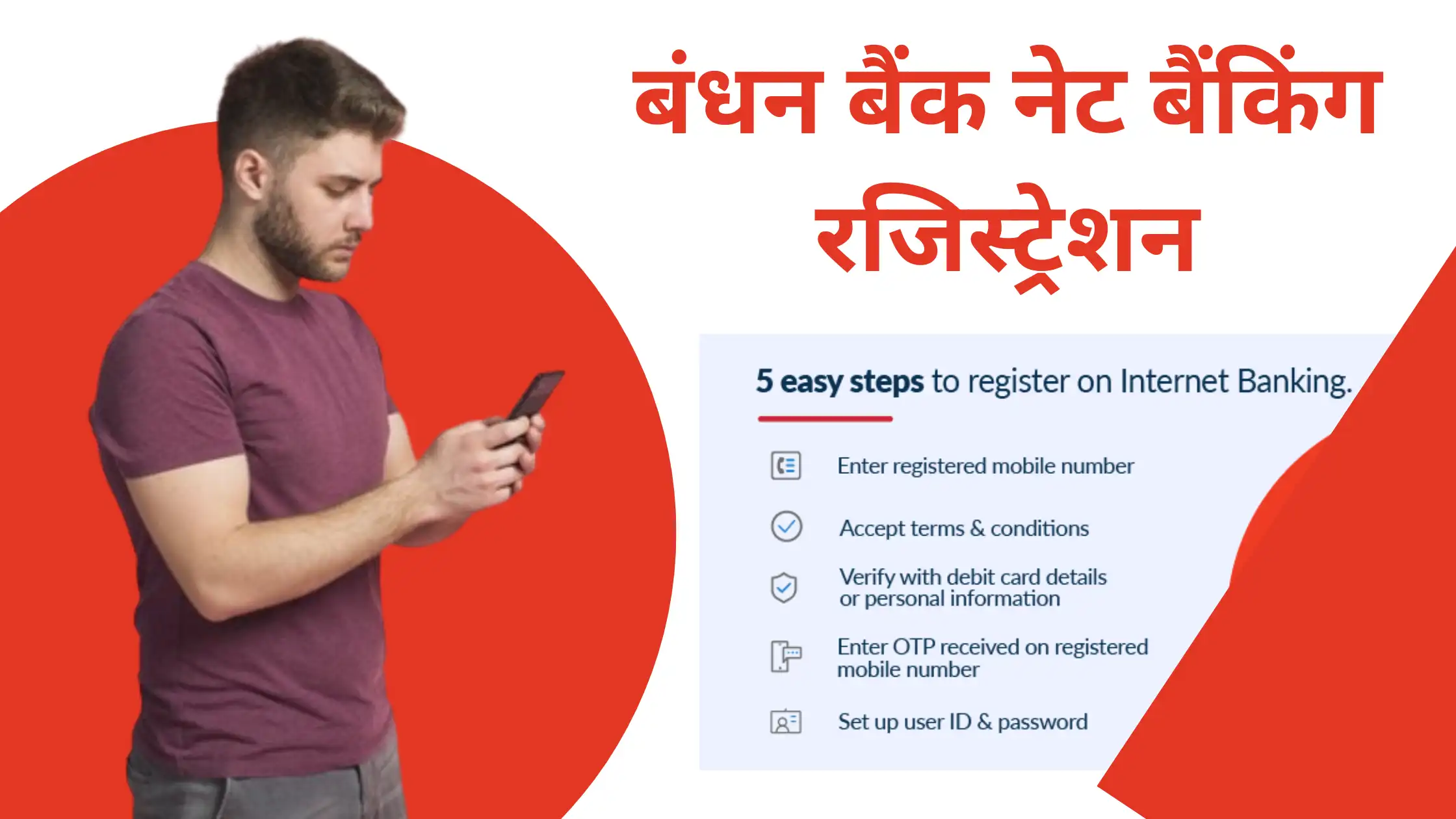 Bandhan Bank Net Banking Registration