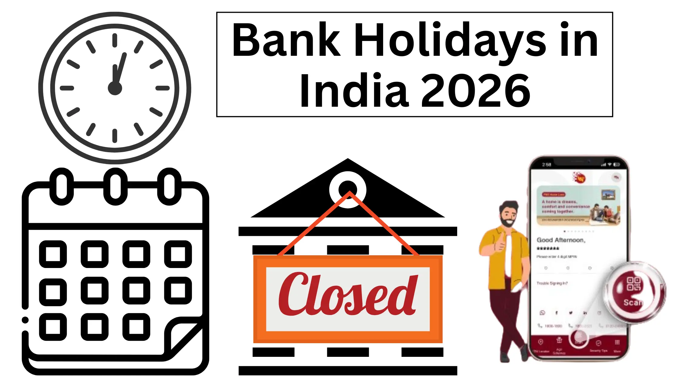 Bank Holidays in India 2026
