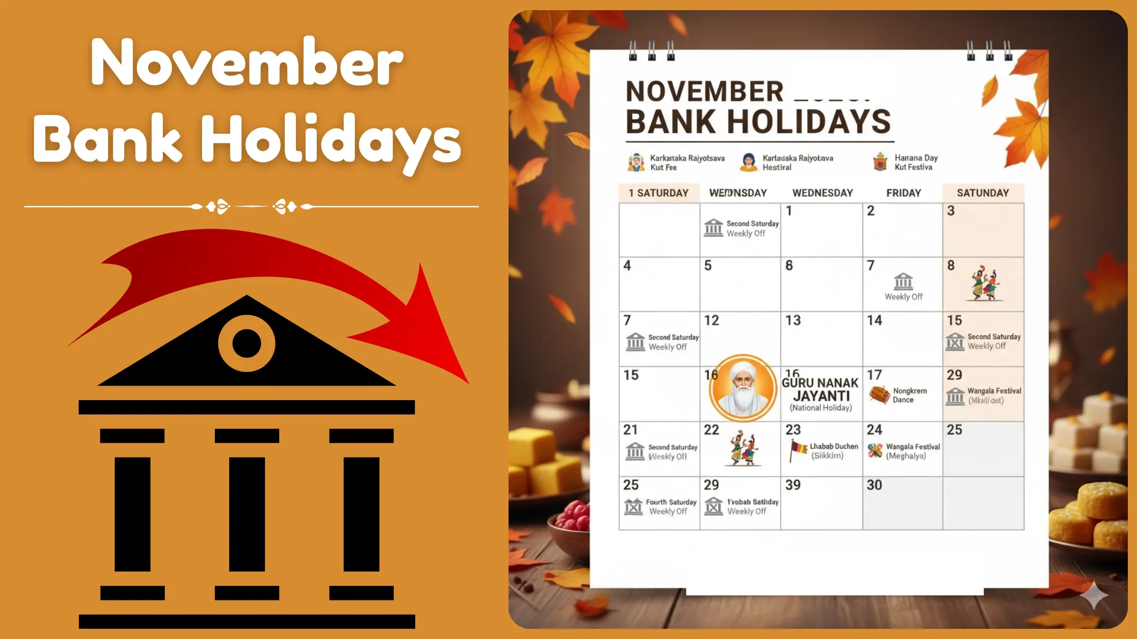 November Bank Holidays