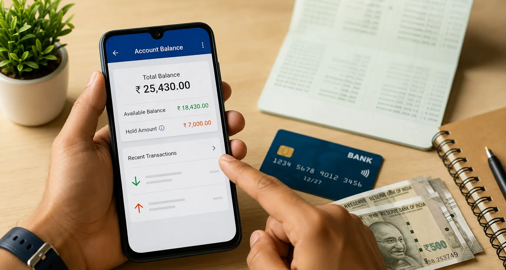 Bank Account me Hold Amound Kya Hota Hai