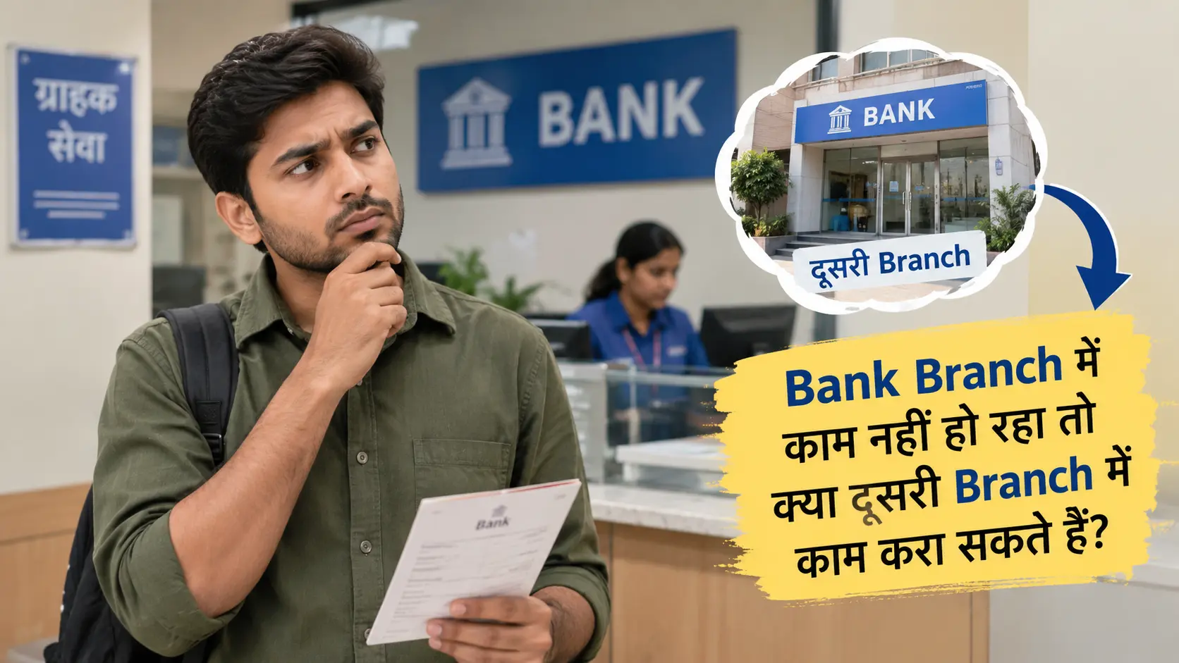 bank-branch-mein-kaam-nahi-ho-raha-to-kya-kare