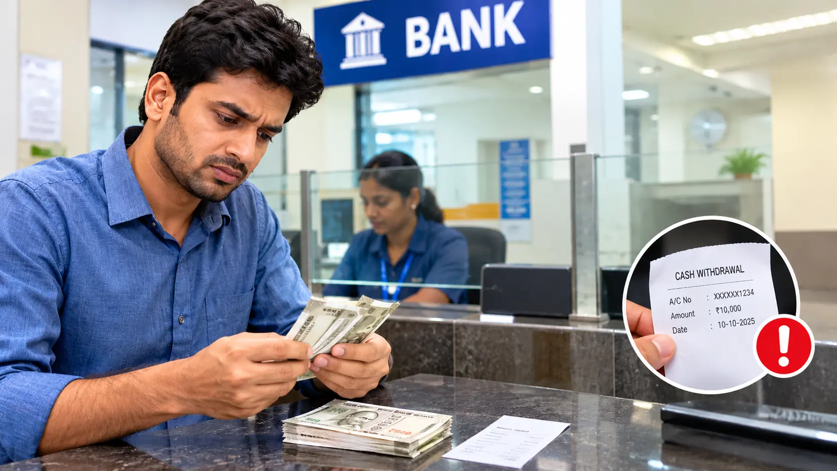 bank-me-cash-kam-mile-to-kya-kare